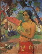 Paul Gauguin, Woman Holding a Fruit